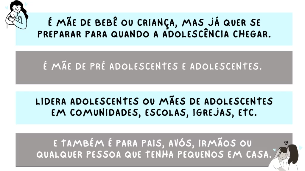 Livro para mães de adolescente, os 34 mandamentos da mãe de adolescente, site bilhetes de mãe, maternidade